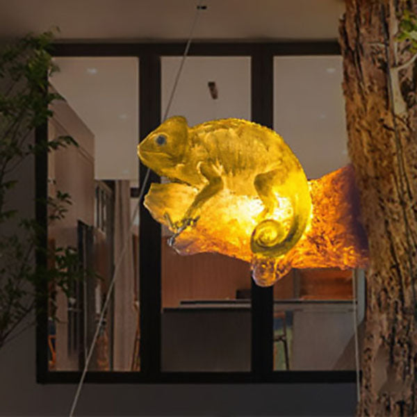 Decorative Solar Zoo Lamp – Owl / Chameleon / Toucan / Raccoon – (1 LED)