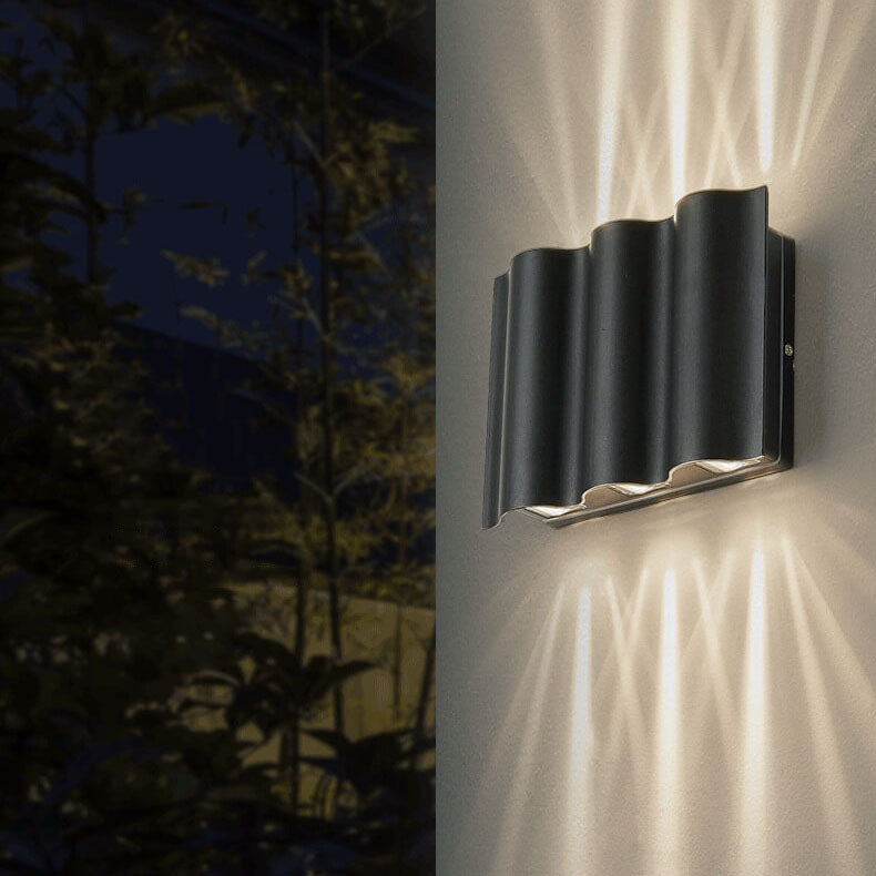 Modern Minimalist Aluminum Acrylic Wall Lamp – LED – (2/4/6 Light Sources)