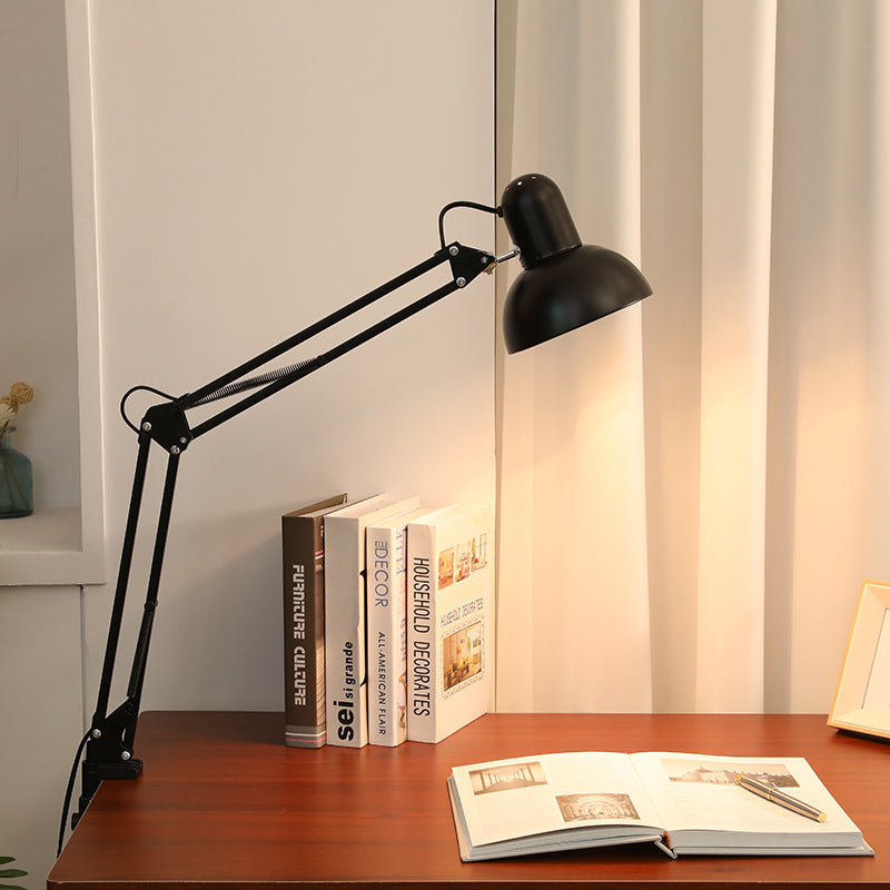 Minimalist Mountable Table Lamp of Iron and ABS Available in Multiple Colors