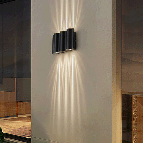 Modern Minimalist Aluminum Acrylic Wall Lamp – LED – (2/4/6 Light Sources)