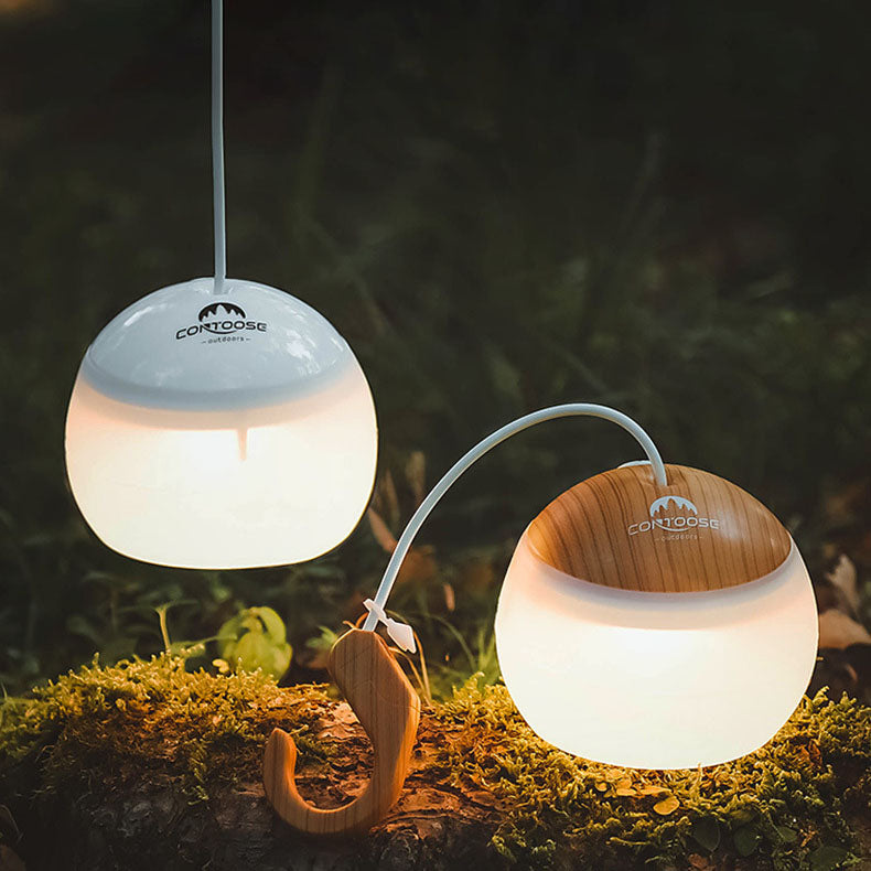 Portable USB LED Outdoor Lamp – Pendant Lamp with Hook and 12 Hours Runtime