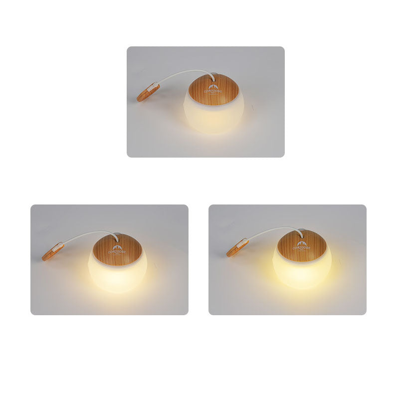 Portable USB LED Outdoor Lamp – Pendant Lamp with Hook and 12 Hours Runtime