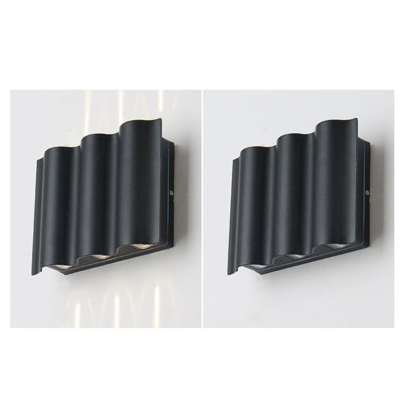 Modern Minimalist Aluminum Acrylic Wall Lamp – LED – (2/4/6 Light Sources)
