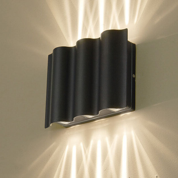 Modern Minimalist Aluminum Acrylic Wall Lamp – LED – (2/4/6 Light Sources)