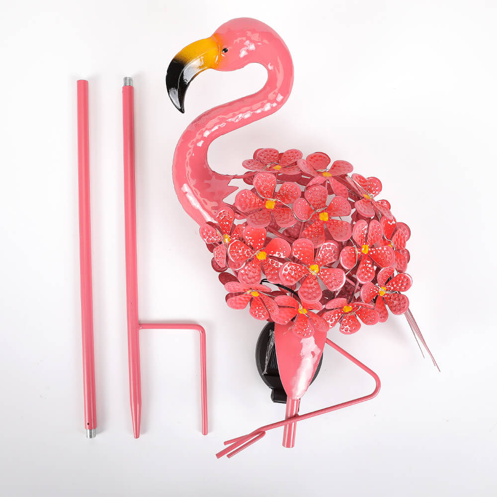 Flamingo Solar LED Garden Lamp – Pink – (1 LED)