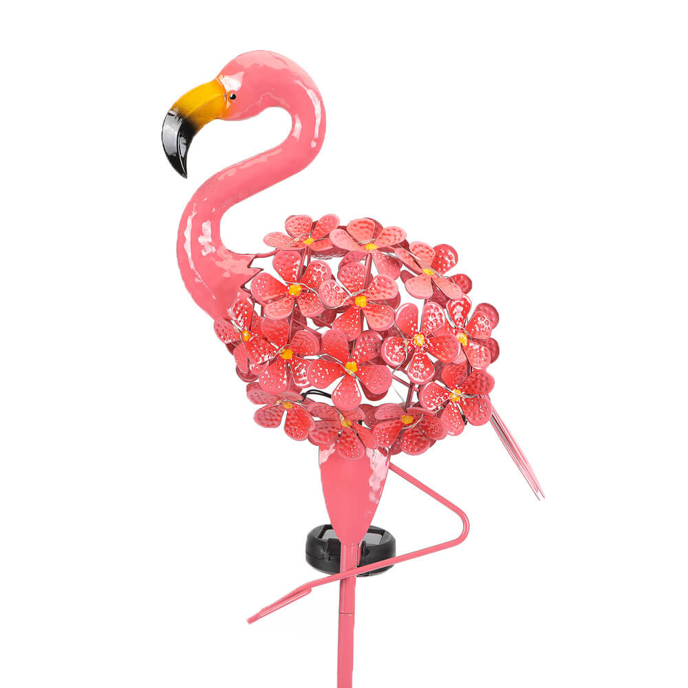 Flamingo Solar LED Garden Lamp – Pink – (1 LED)