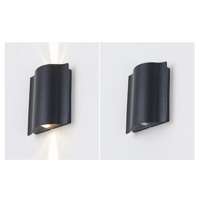 Modern Minimalist Aluminum Acrylic Wall Lamp – LED – (2/4/6 Light Sources)
