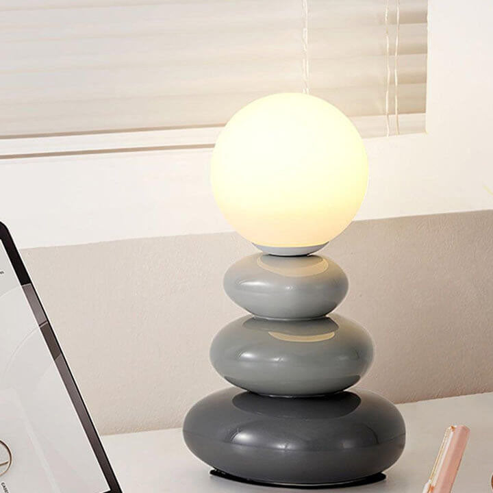 Modern Ceramic LED Table Lamp – USB Rechargeable, 3 W, 300 lm