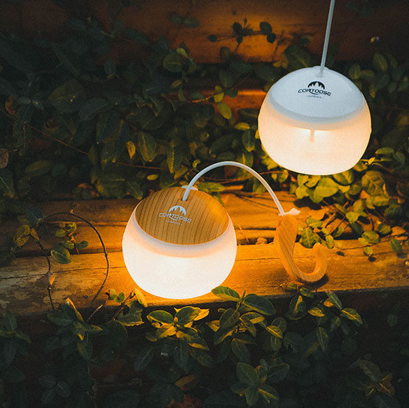 Portable USB LED Outdoor Lamp – Pendant Lamp with Hook and 12 Hours Runtime
