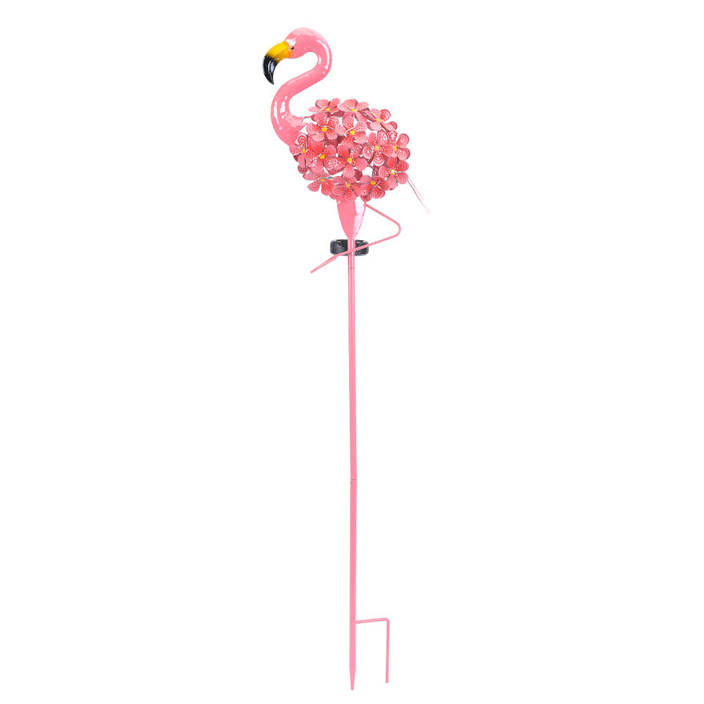 Flamingo Solar LED Garden Lamp – Pink – (1 LED)