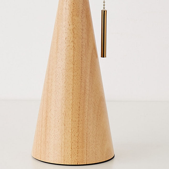 Japandi Wooden Table Lamp