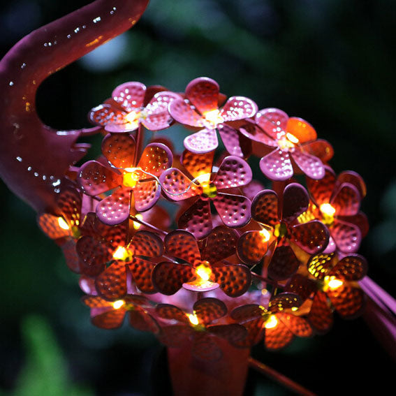 Flamingo Solar LED Garden Lamp – Pink – (1 LED)