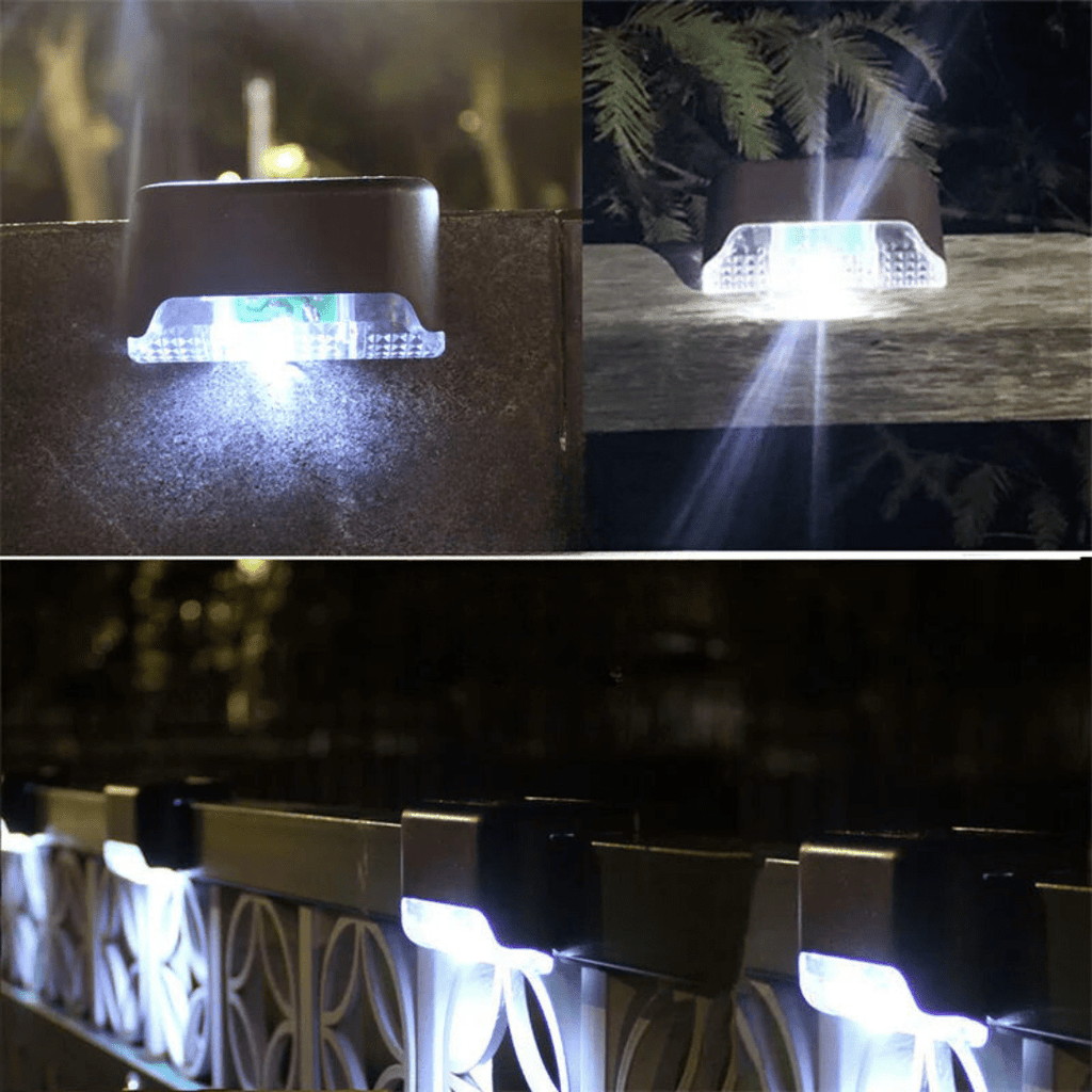 Sola – 4-Pack Solar Outdoor Lamps with Automatic Sensor & Weatherproof Design (IP65)