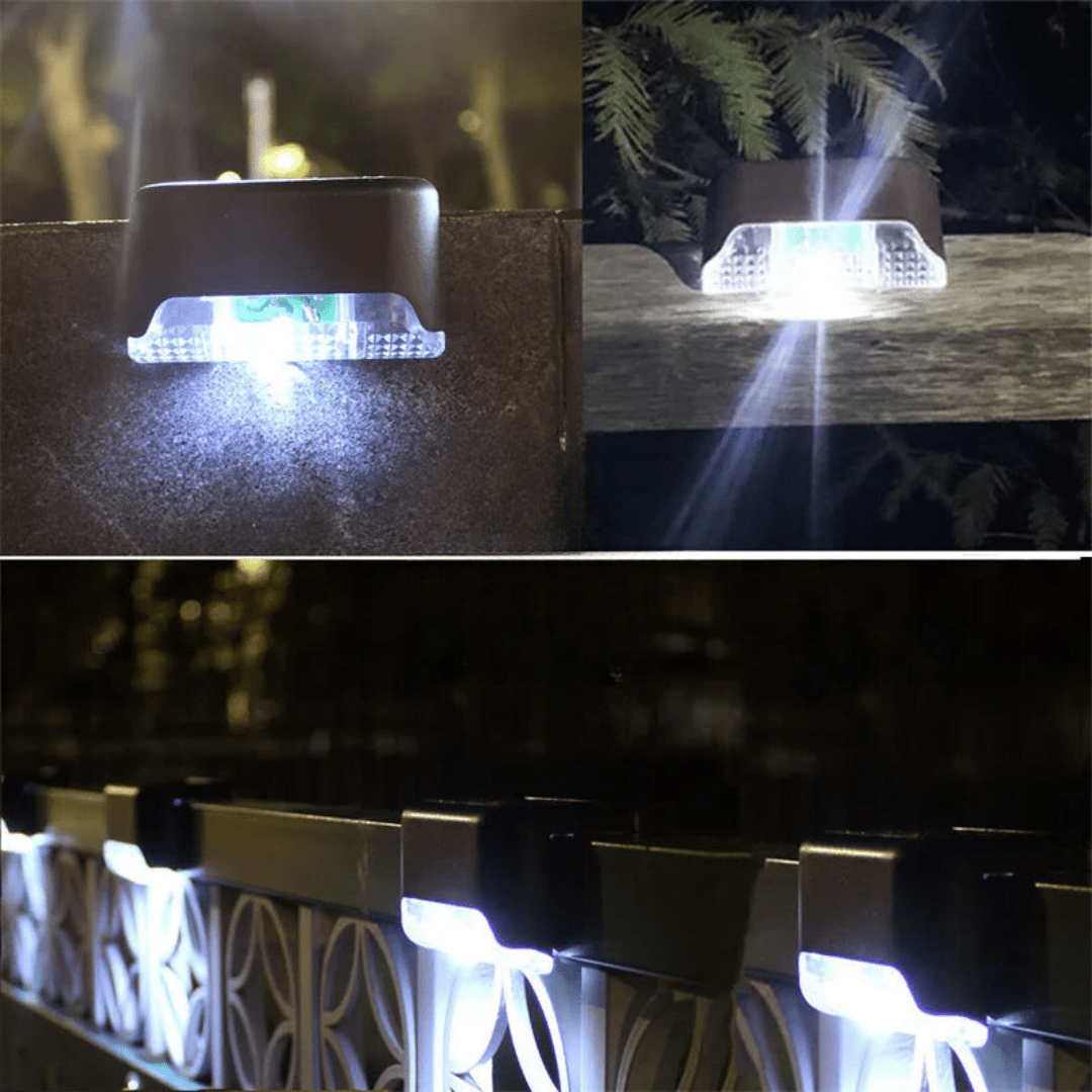 Sola – 4-Pack Solar Outdoor Lamps with Automatic Sensor & Weatherproof Design (IP65)