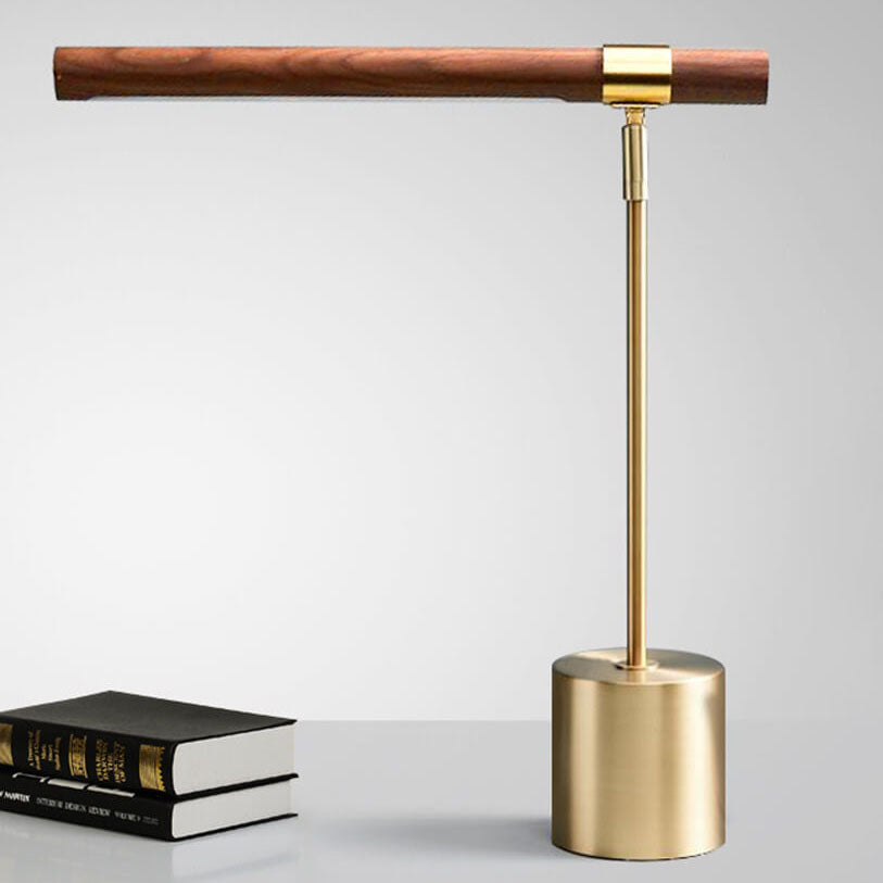 Modern Minimalist Golden Table Lamp – Acrylic & Hardware – LED 6W