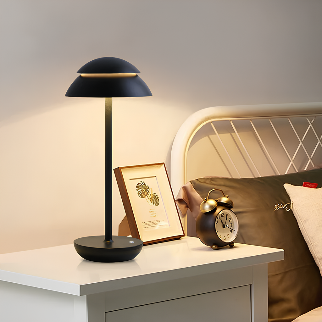 Stylish Aluminum Table Lamp with Dimmer Function