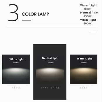 Scandinavian Glass Table Lamp with Fabric Shade – 3-Color Dimmable Light