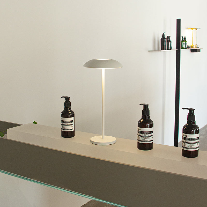 Ironia – Rechargeable Iron Table Lamp with Touch Control