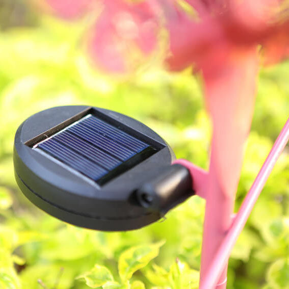 Flamingo Solar LED Garden Lamp – Pink – (1 LED)