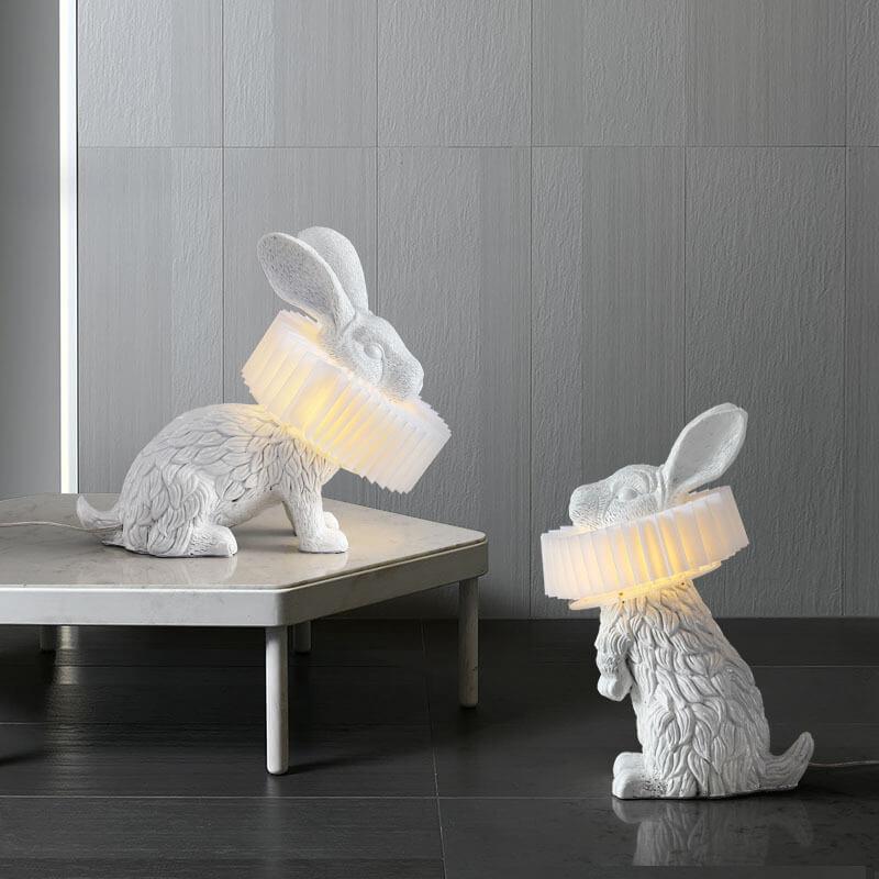 Modern LED Table Lamp – Resin & PC, 5 W, 500 lm, 3 Playful Designs