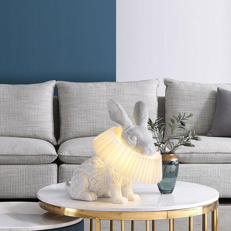 Modern LED Table Lamp – Resin & PC, 5 W, 500 lm, 3 Playful Designs