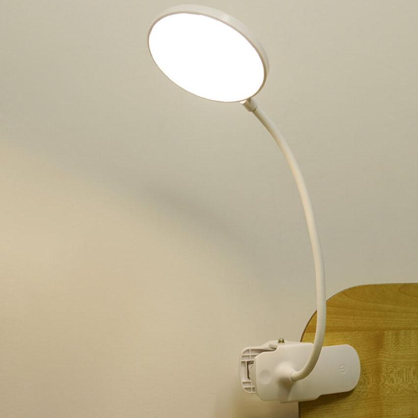Modern White Table Lamp made of ABS & PP – Minimalist Design