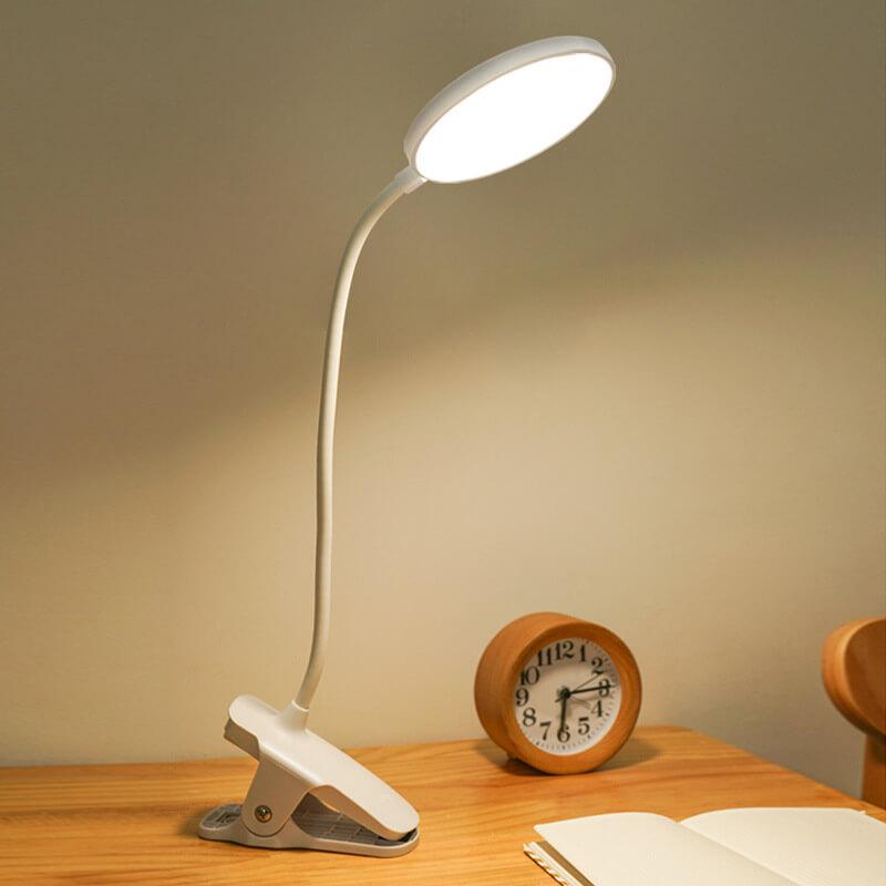 Modern White Table Lamp made of ABS & PP – Minimalist Design