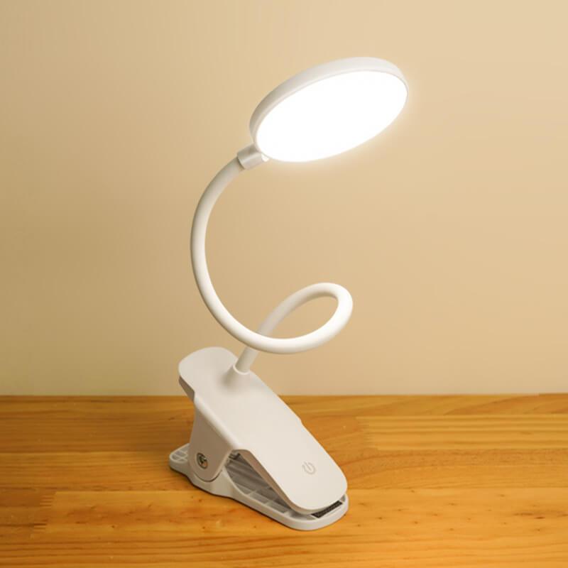 Modern White Table Lamp made of ABS & PP – Minimalist Design