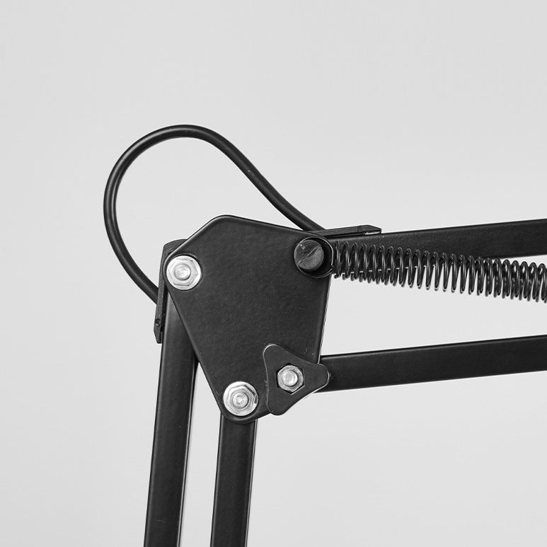 Minimalist Mountable Table Lamp of Iron and ABS Available in Multiple Colors