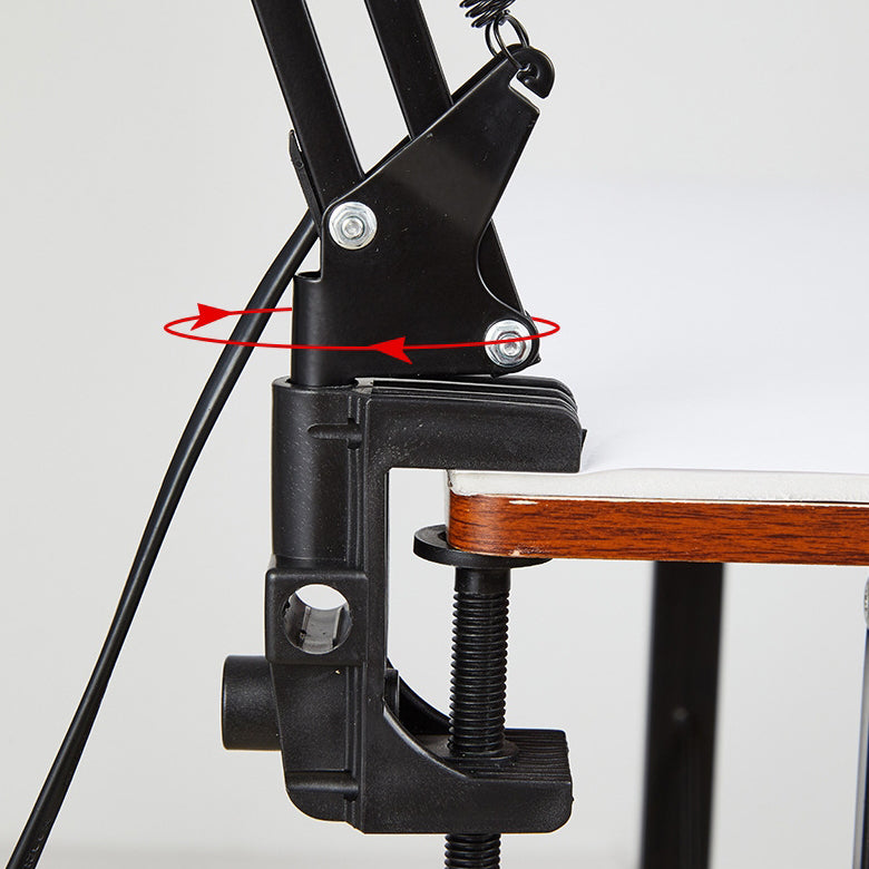 Minimalist Mountable Table Lamp of Iron and ABS Available in Multiple Colors