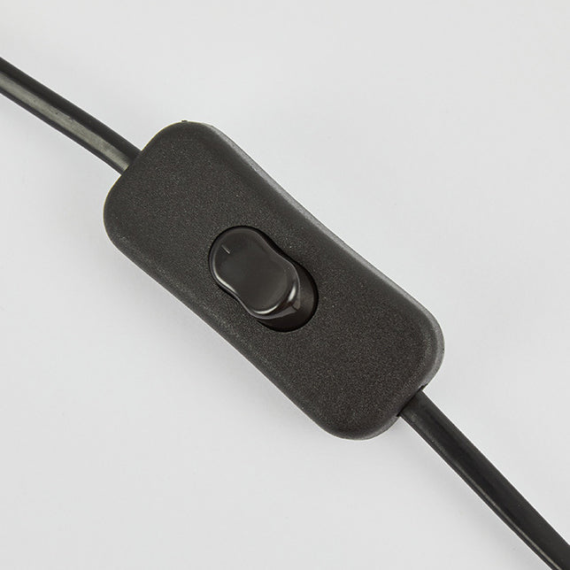 Minimalist Mountable Table Lamp of Iron and ABS Available in Multiple Colors
