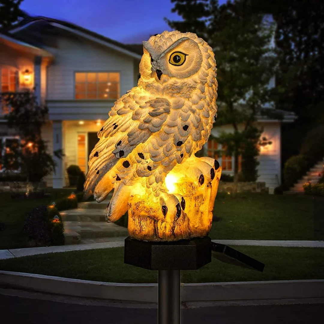 Solar Owl Garden Lamps – Atmospheric, Durable & Fully Wireless