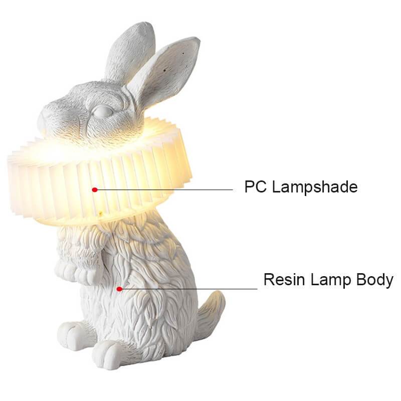 Modern LED Table Lamp – Resin & PC, 5 W, 500 lm, 3 Playful Designs