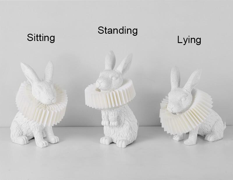 Modern LED Table Lamp – Resin & PC, 5 W, 500 lm, 3 Playful Designs