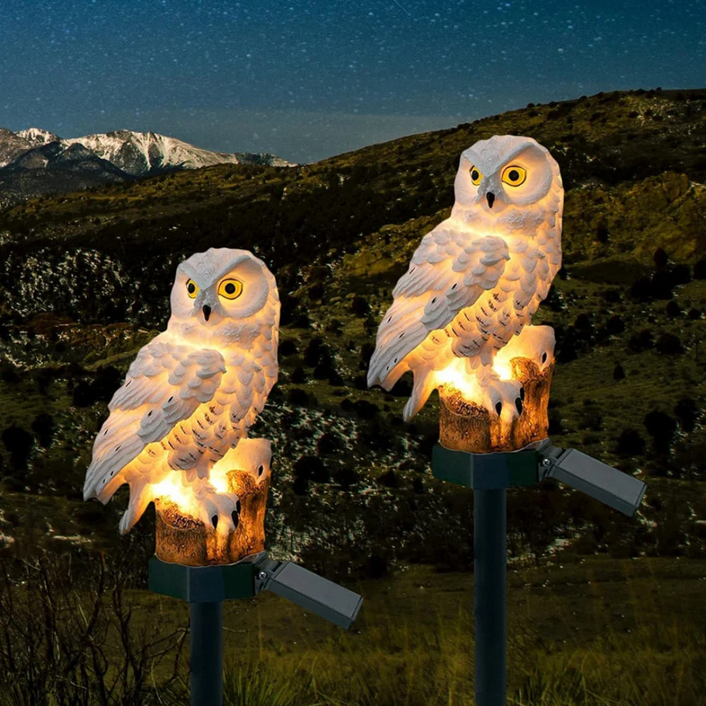Solar Owl Garden Lamps – Atmospheric, Durable & Fully Wireless
