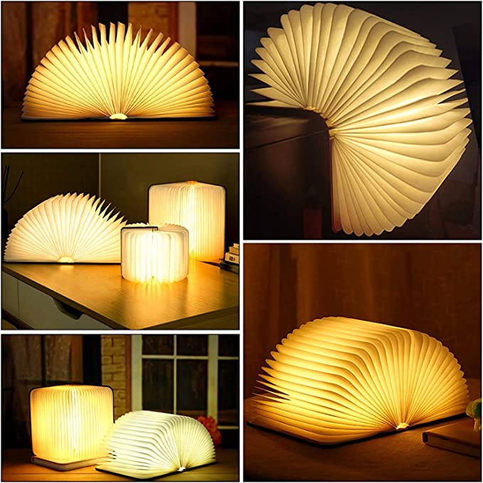Booky – LED Rechargeable Table Lamp in Book Shape