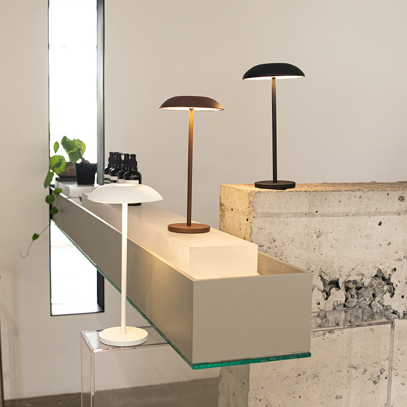 Ironia – Rechargeable Iron Table Lamp with Touch Control