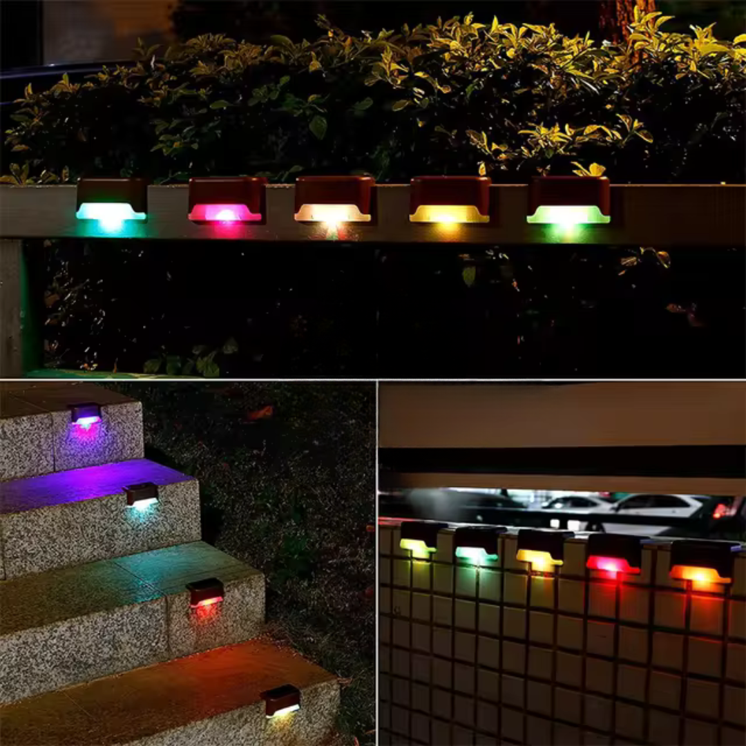 Sola – 4-Pack Solar Outdoor Lamps with Automatic Sensor & Weatherproof Design (IP65)