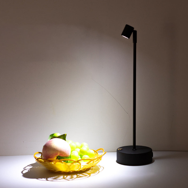 Minimalist LED Table Lamp of Iron – 1, 2, or 4 Light Points