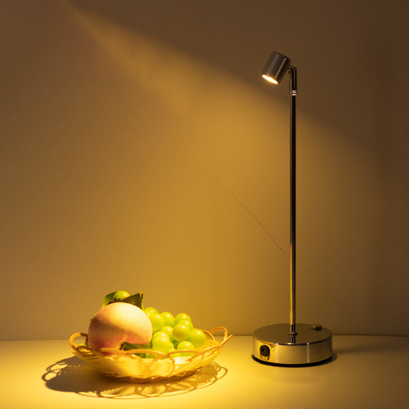 Minimalist LED Table Lamp of Iron – 1, 2, or 4 Light Points