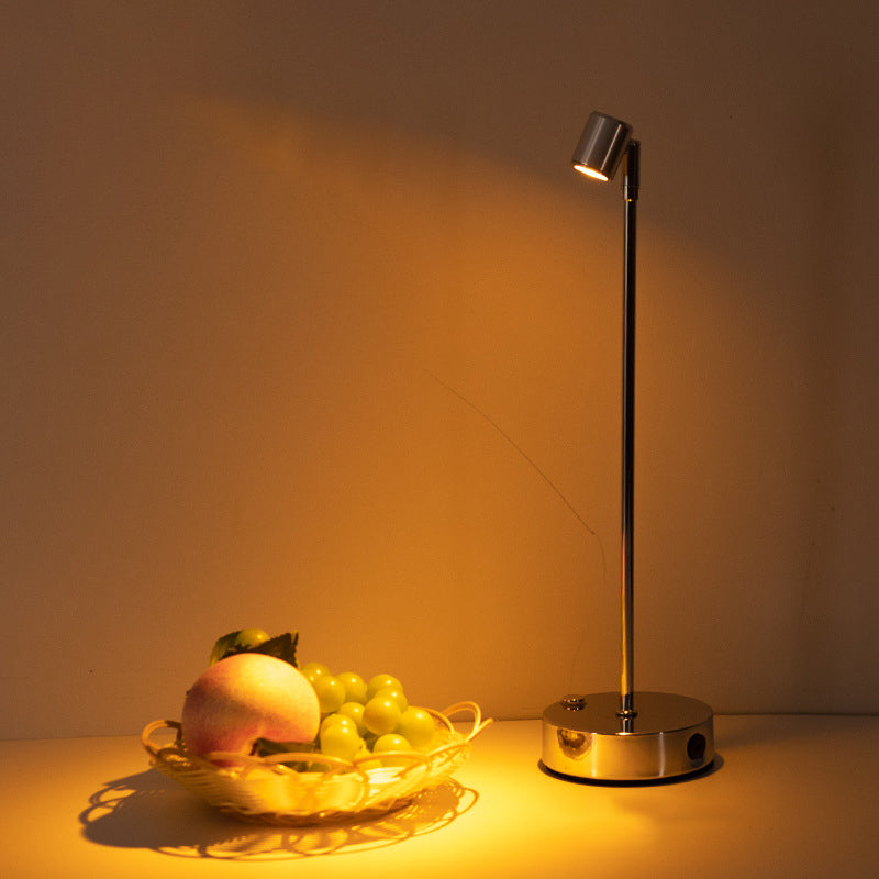 Minimalist LED Table Lamp of Iron – 1, 2, or 4 Light Points
