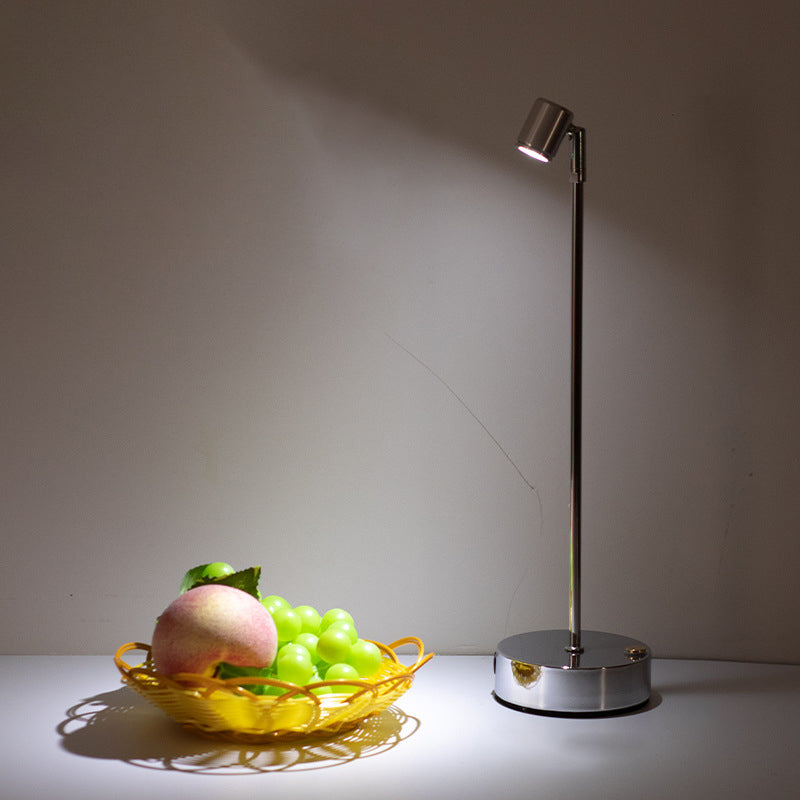 Minimalist LED Table Lamp of Iron – 1, 2, or 4 Light Points