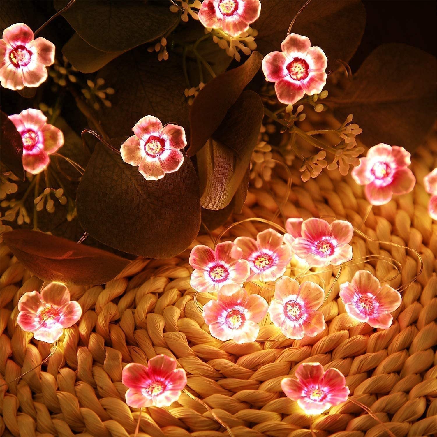 Pink LED Decorative Light String – Creative – (30 LEDs)
