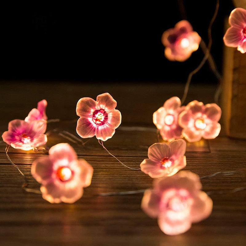 Pink LED Decorative Light String – Creative – (30 LEDs)