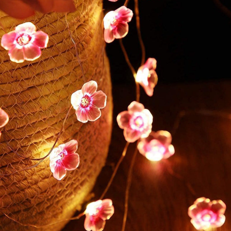 Pink LED Decorative Light String – Creative – (30 LEDs)