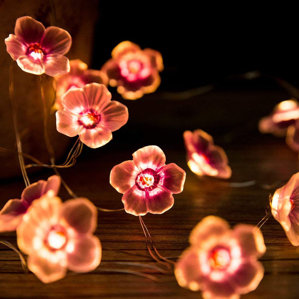 Pink LED Decorative Light String – Creative – (30 LEDs)