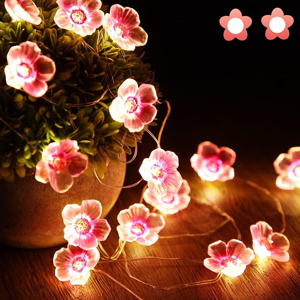 Pink LED Decorative Light String – Creative – (30 LEDs)