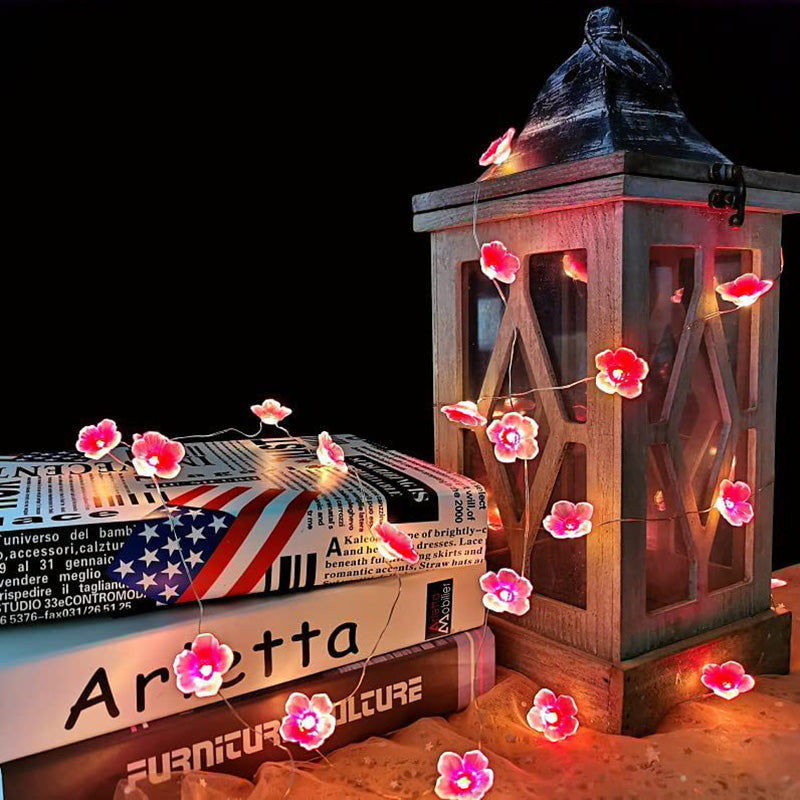 Pink LED Decorative Light String – Creative – (30 LEDs)