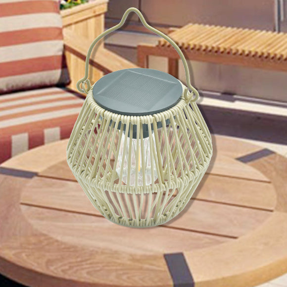 Minimalist Solar Wall Lamp – Light Green – 1 LED Light Source