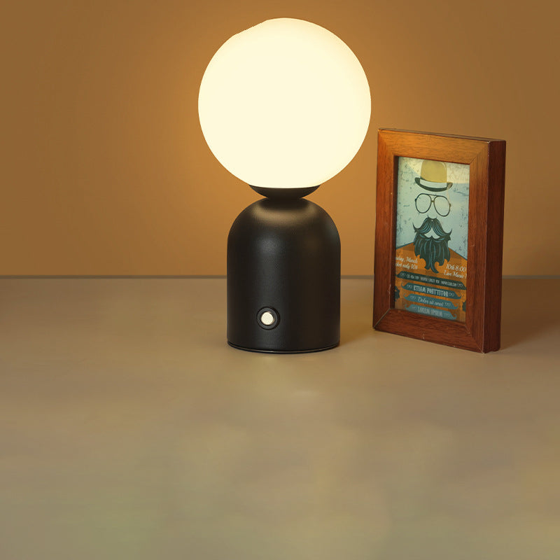 Minimalist LED Table Lamp – Plug-in, 2 W with Acrylic Shade
